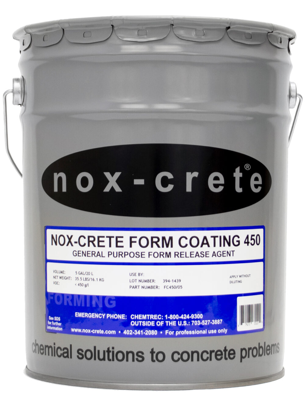 Nox-Crete Form Coating
